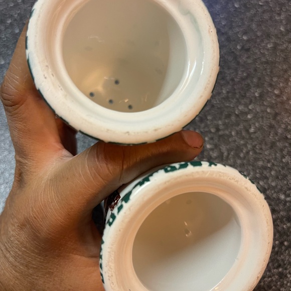 Vintage Salt/Pepper Sponged
Christmas Tree Shaker Set Made in
Italy - Picture 2 of 6